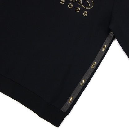 Hugo Boss Salbo Iconic Logo Sweat Black 001