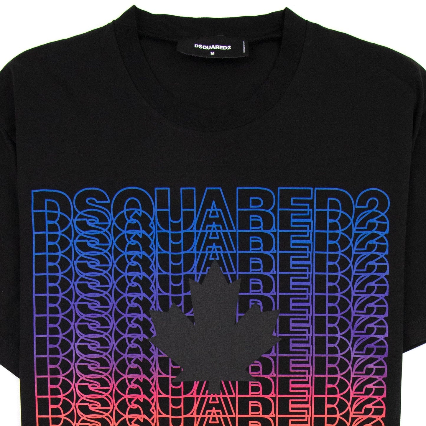 Dsquared2 Multi Logo T Shirt Black 900
