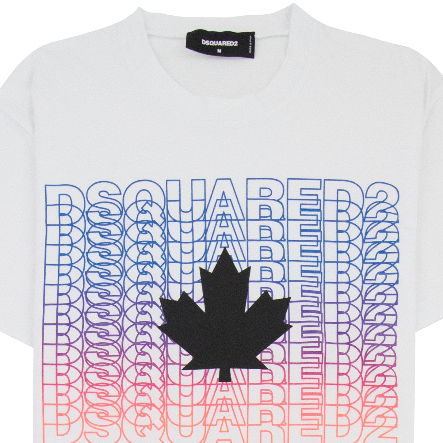 Dsquared2 Multi Logo T Shirt White 100