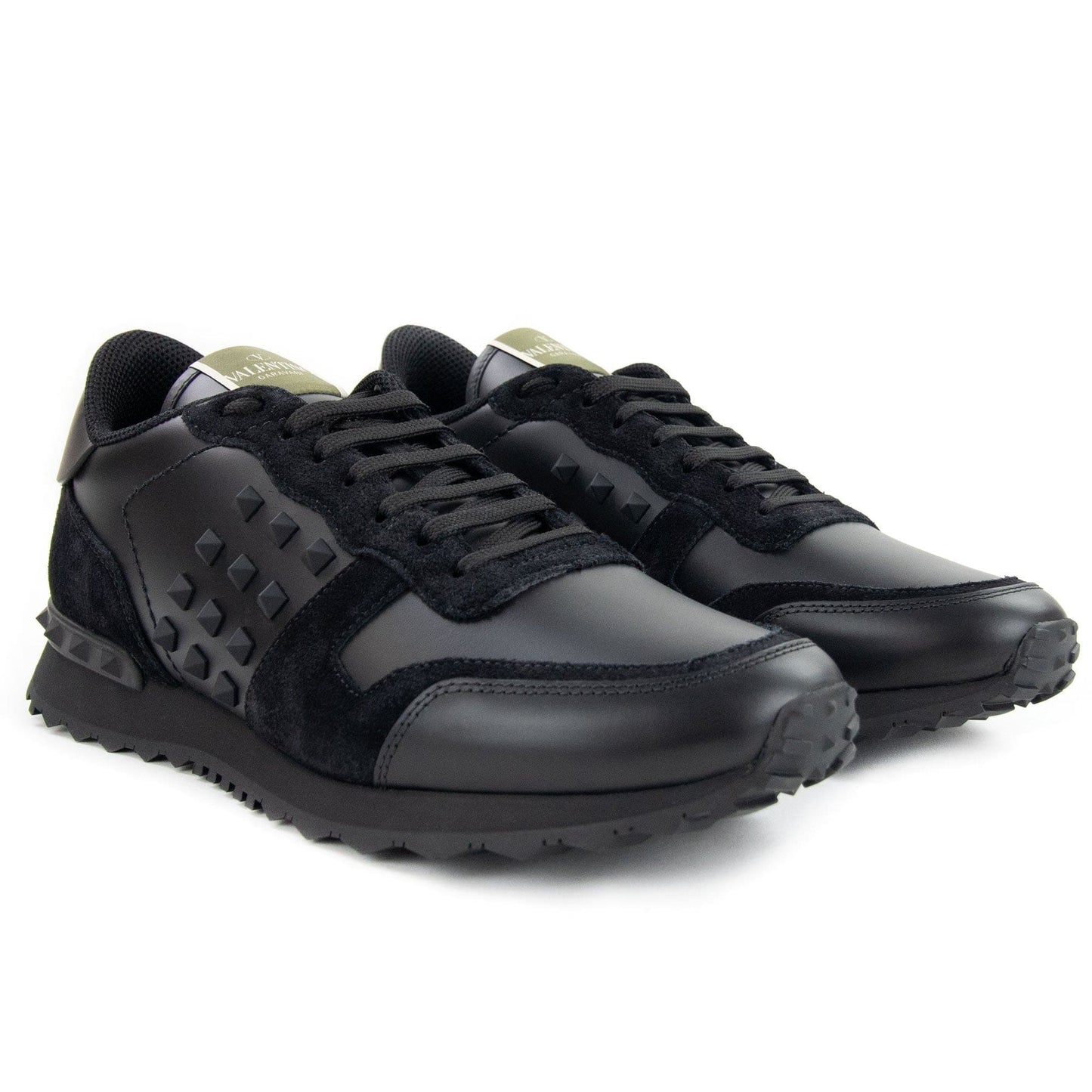 Valentino Rockrunner Trainers Black N01