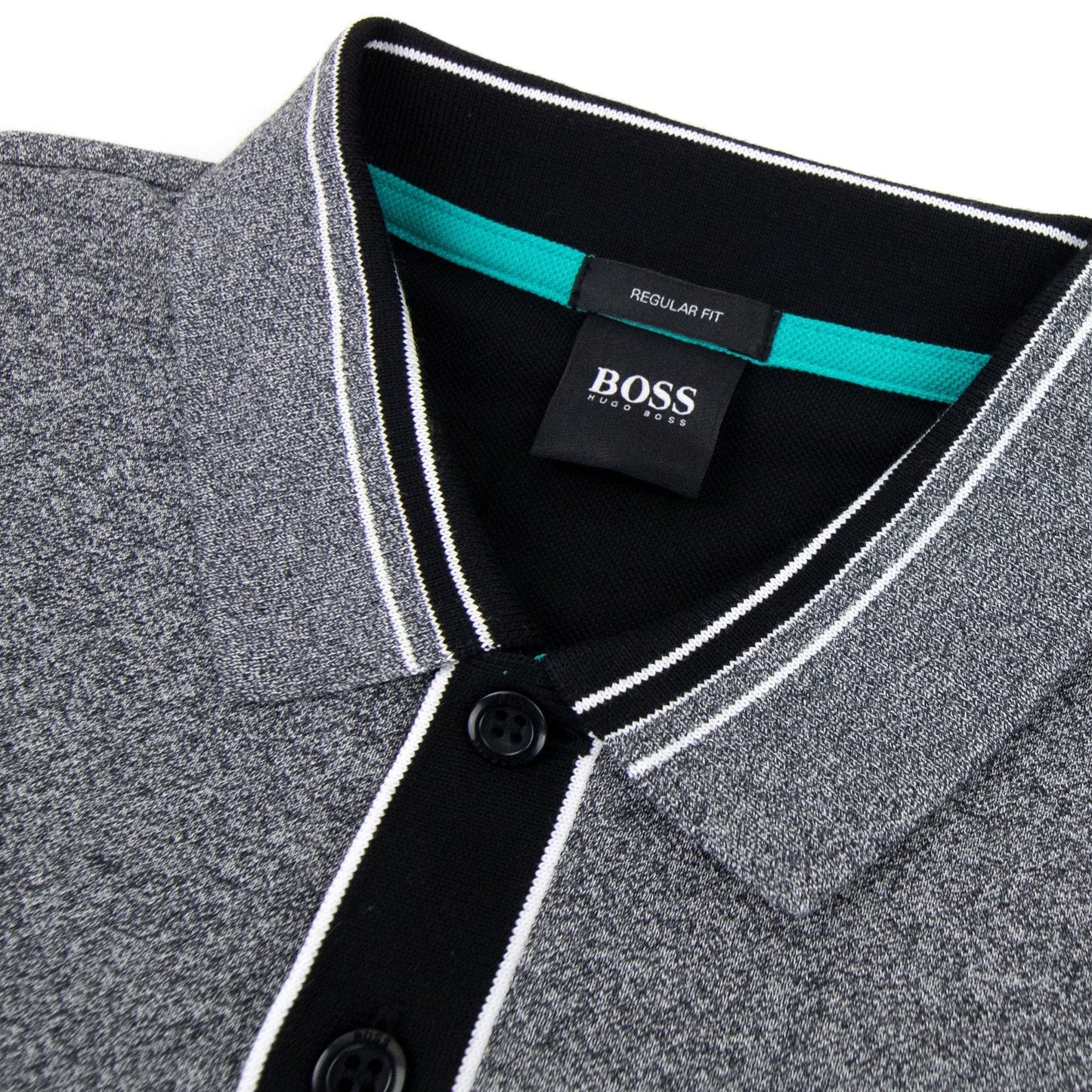 Hugo Boss Paddy 2 S/s Polo Grey Marl