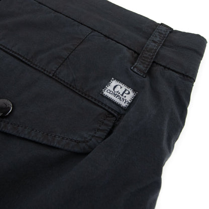 Cp Company Bermuda Cargo Lens Shorts Black 999