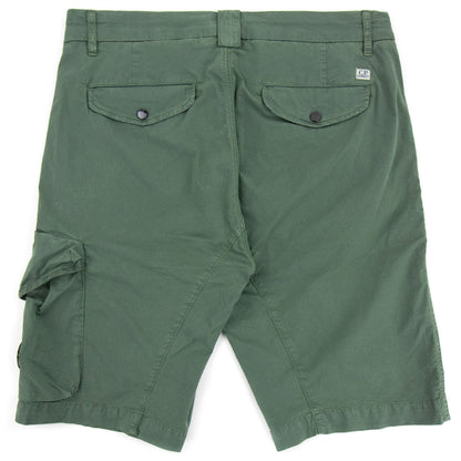 Cp Company Bermuda Cargo Lens Shorts Green 668