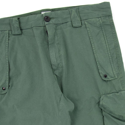 Cp Company Bermuda Cargo Lens Shorts Green 668
