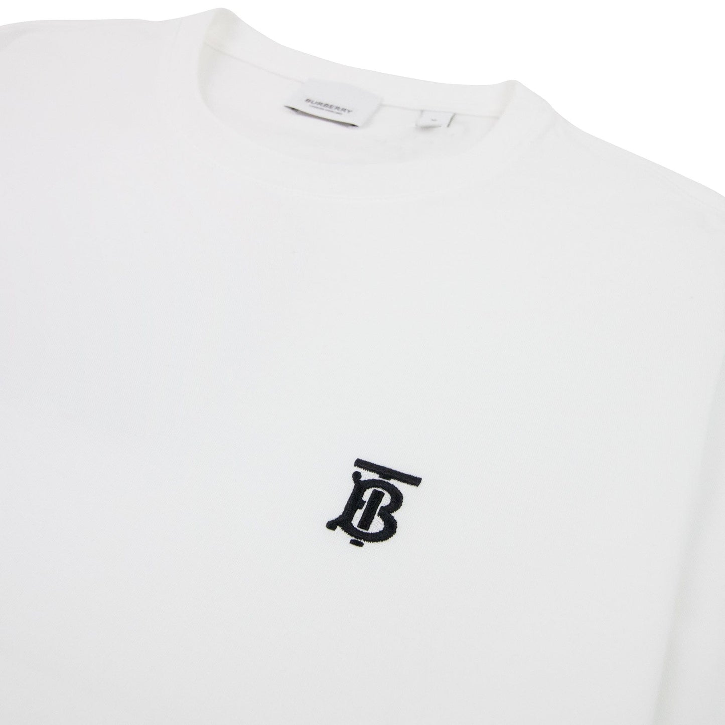 Burberry Monogram Motif Cotton T-shirt White