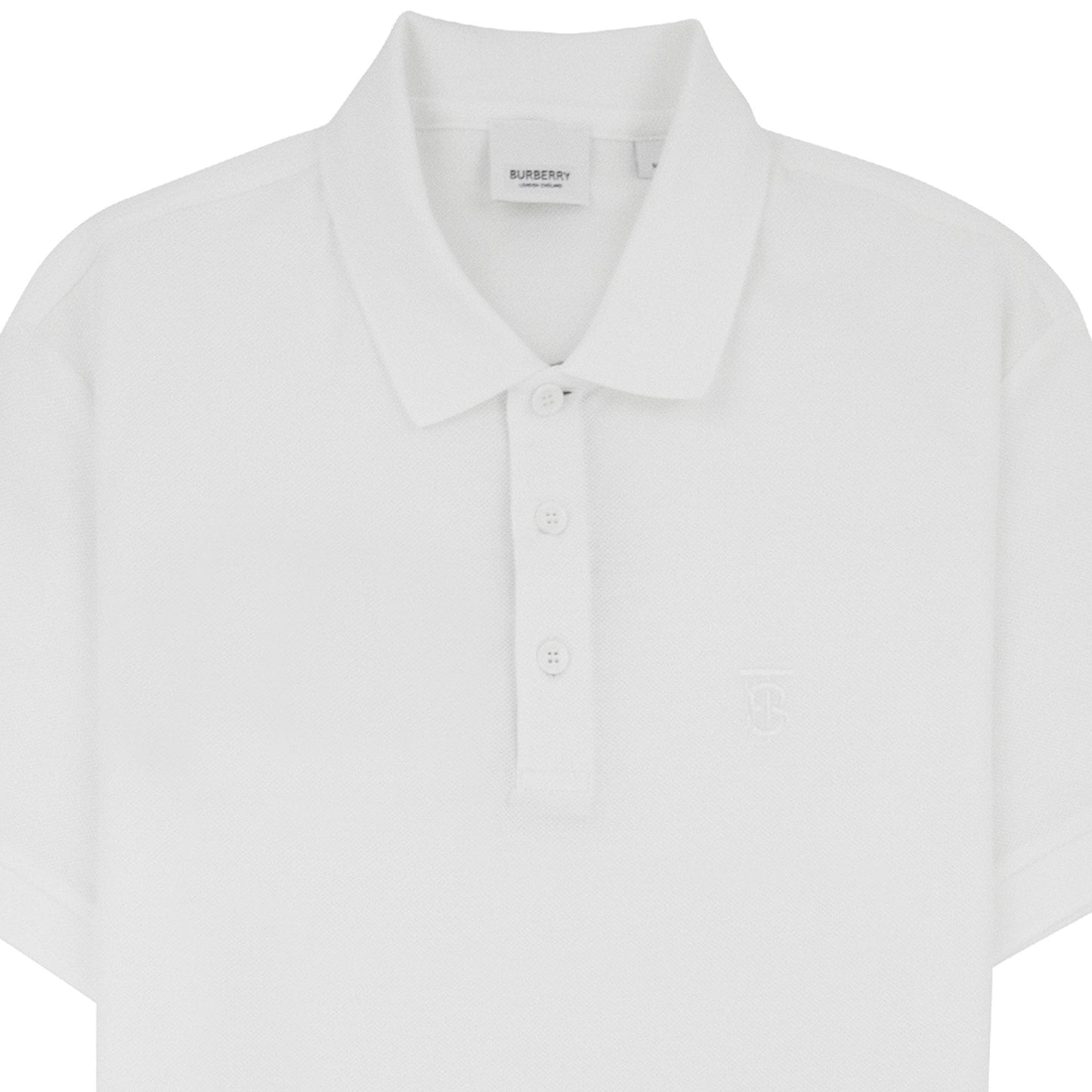 Burberry Monogram Motif Cotton Piqu? Polo Shirt
