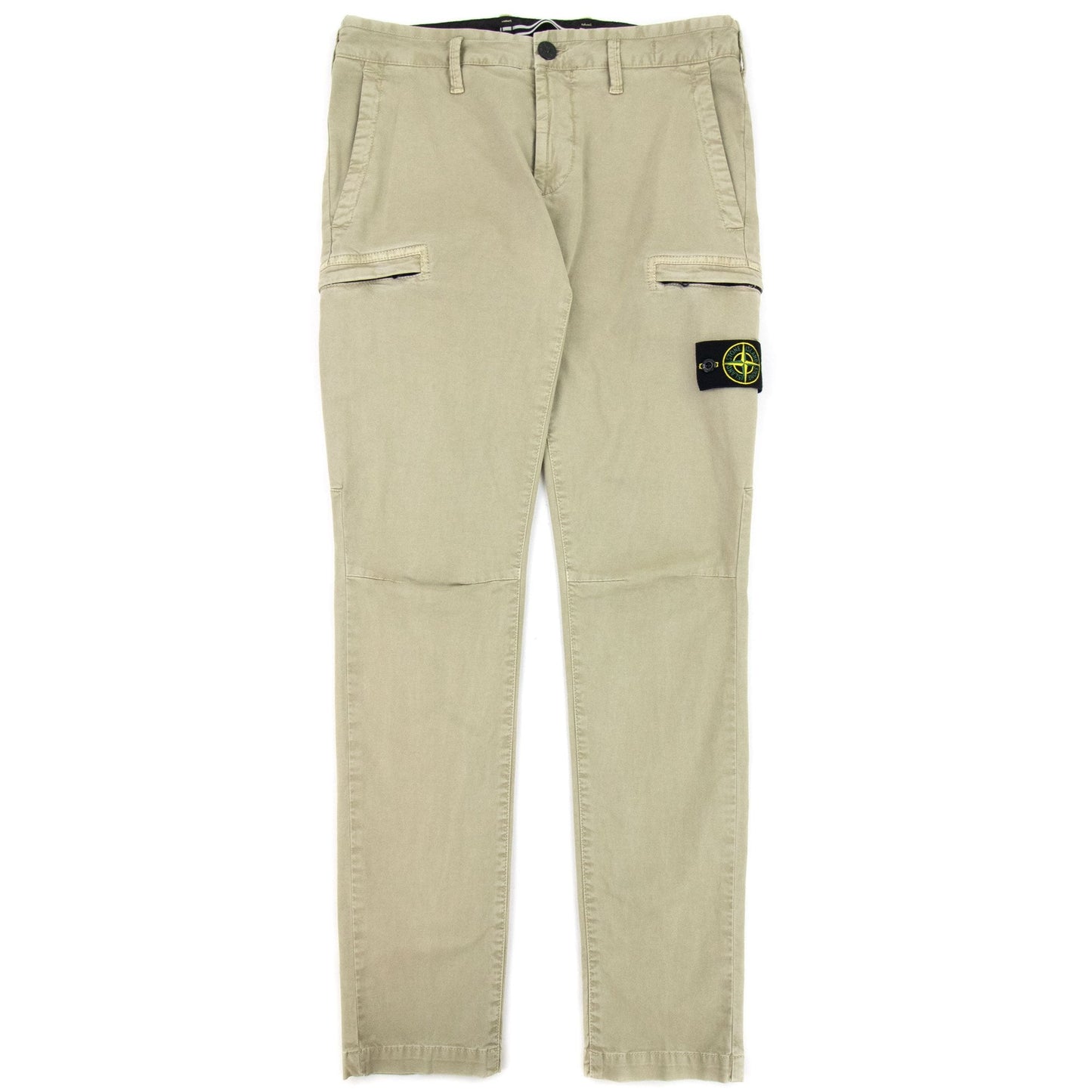 Stone Island Cargo Trousers Slim Fit Beige V0195
