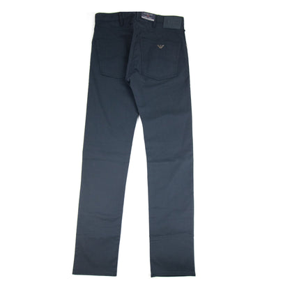 Armani Jeans Gabardine Stretch Navy Blue 95