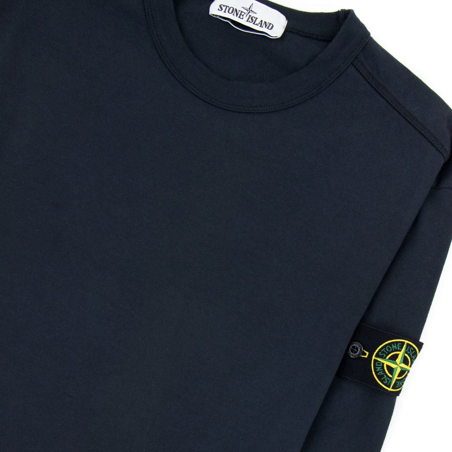 Stone Island Straight Light Weight Crewneck Sweat Navy V0020