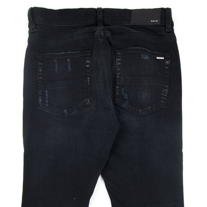 Amiri Mx1 Camo Jeans Antique Black