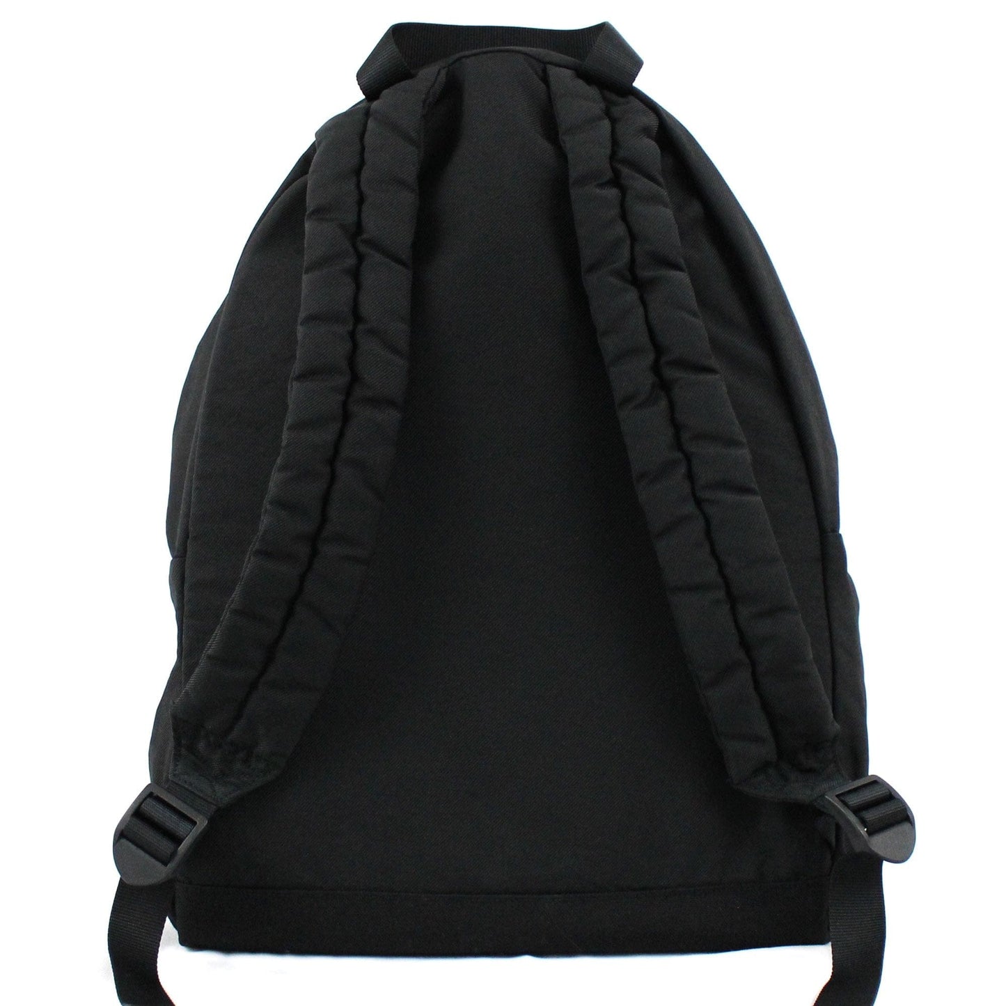 Stone Island Junior Garment Dyed Patch Logo Rucksack Black V0029