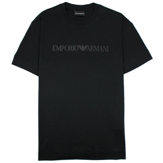 Emporio Armani Tencel Blend T-shirt Black