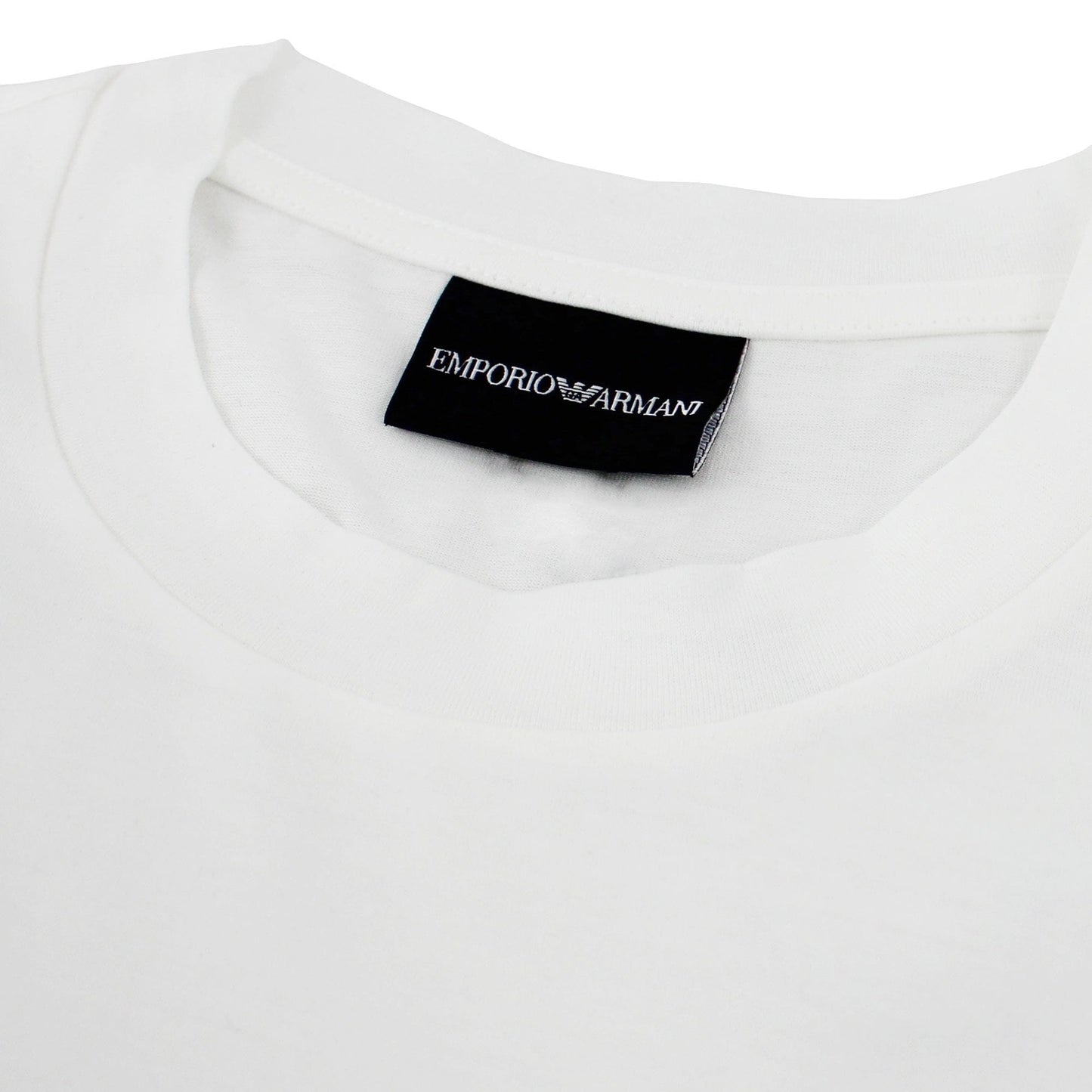 Emporio Armani Tencel Blend T-shirt Bianco