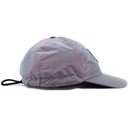 Stone Island Junior Nylon Logo Cap Turquoise V0042