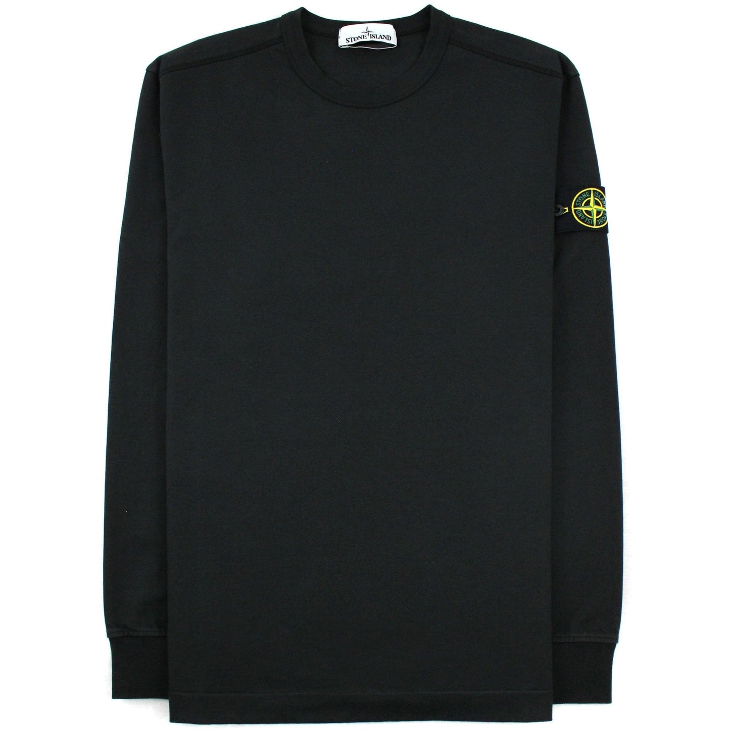 Stone Island Straight Light Weight Crewneck Sweat Black V0029