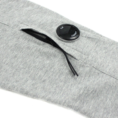 Cp Company Light Fleece Open Hooded Sweatshirt Grey M93
