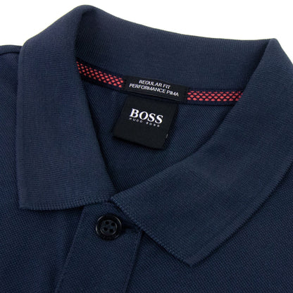 Hugo Boss Piro Logo S/s Polo Navy 412
