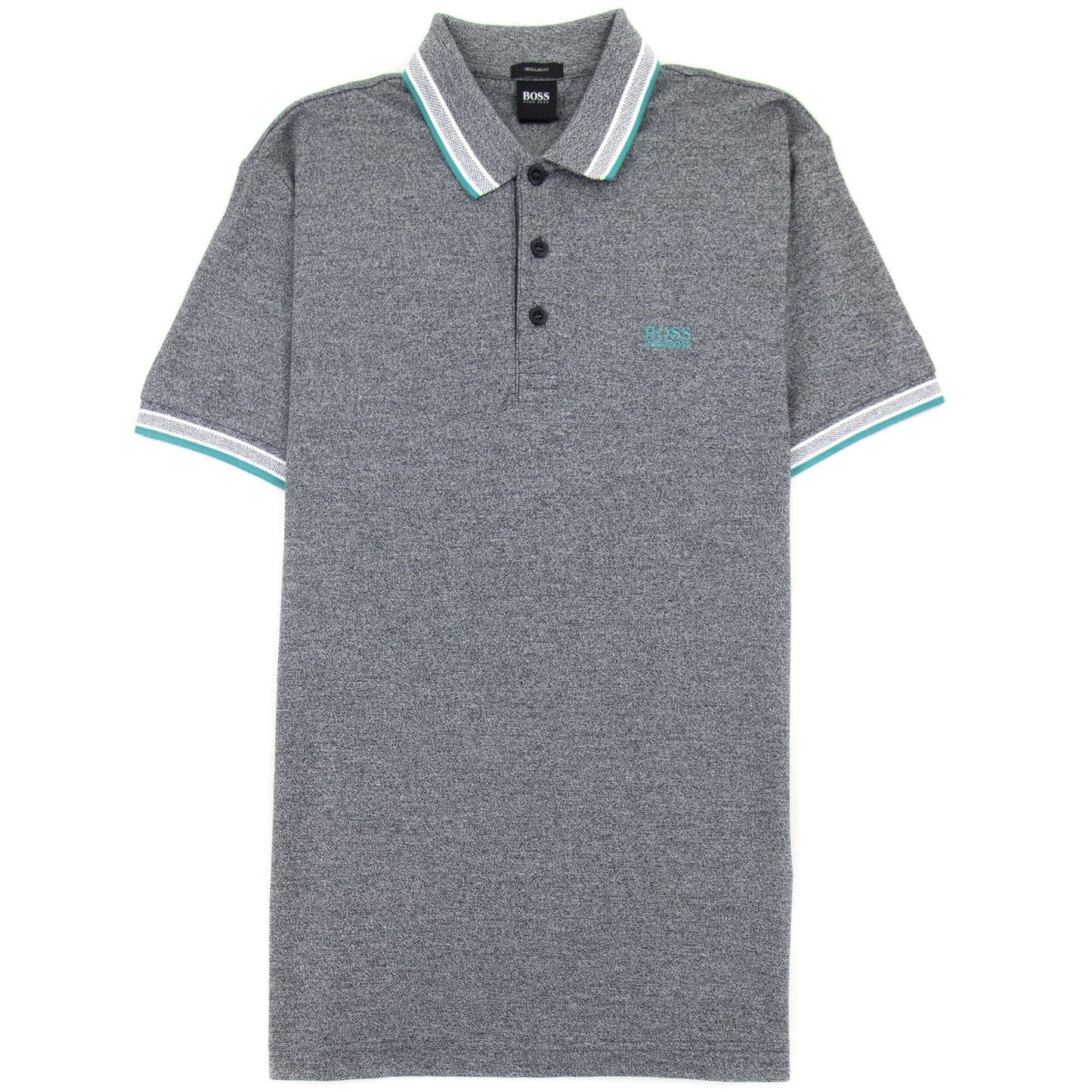 Hugo Boss Paddy Short Sleeve Polo Shirt Grey 014
