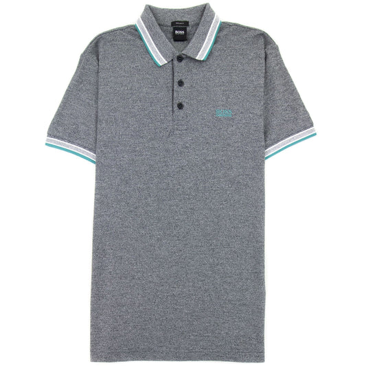 Hugo Boss Paddy Short Sleeve Polo Shirt Grey 014