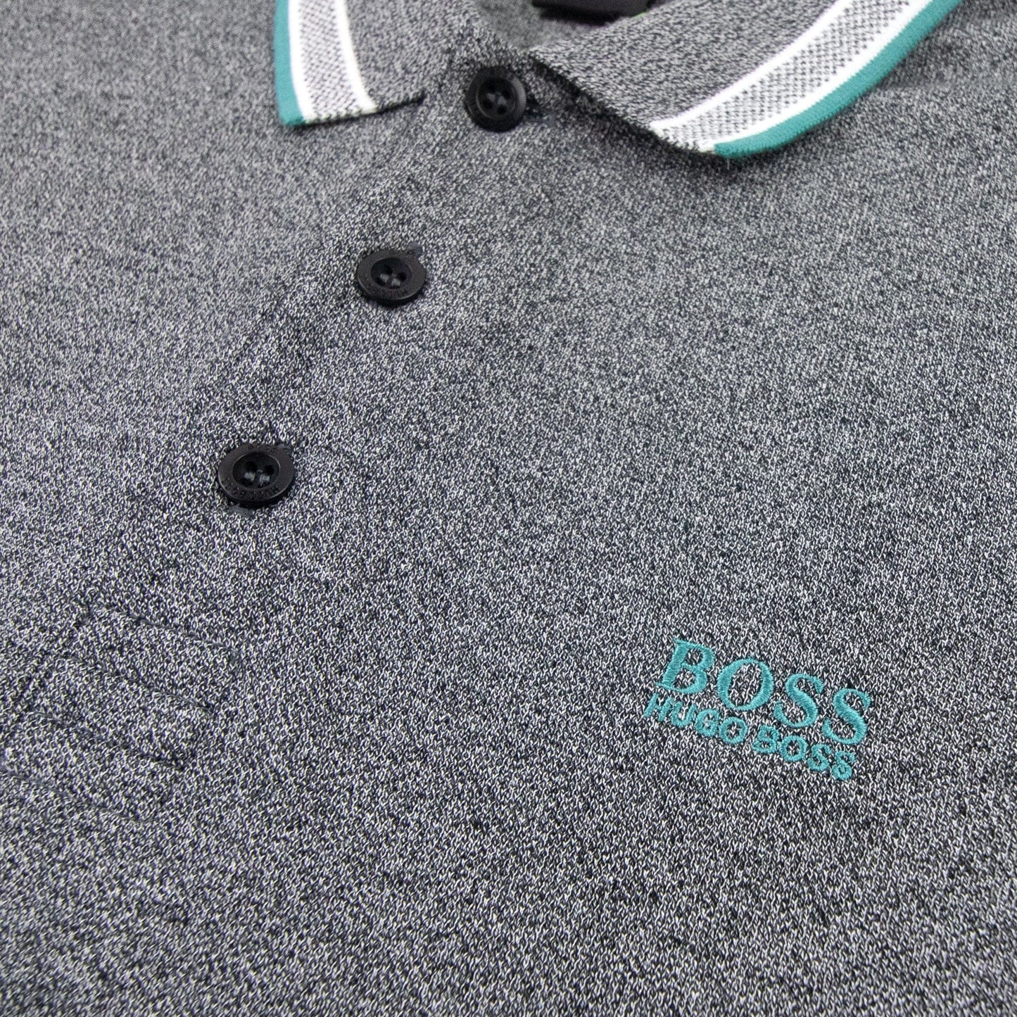 Hugo Boss Paddy Short Sleeve Polo Shirt Grey 014