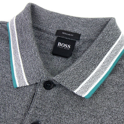 Hugo Boss Paddy Short Sleeve Polo Shirt Grey 014