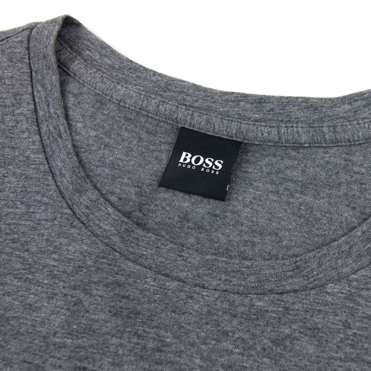 Hugo Boss Tee 3 Logo Tshirt Dark Grey