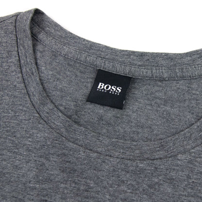 Hugo Boss Tee 3 Logo Tshirt Dark Grey