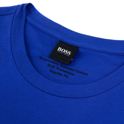 Hugo Boss Rn Uv-protection T-shirt Royal Blue