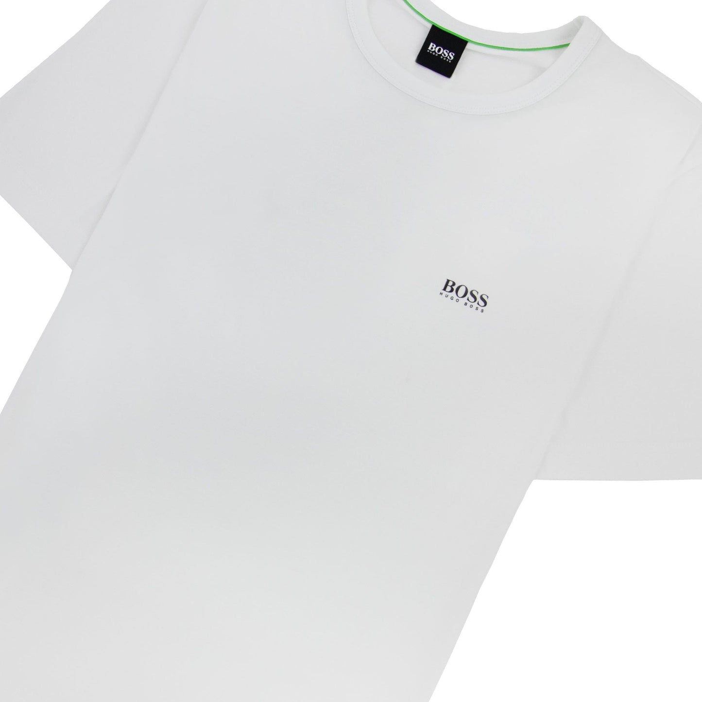 Hugo Boss Regular-fit T-shirt With Contrast Logo White 107