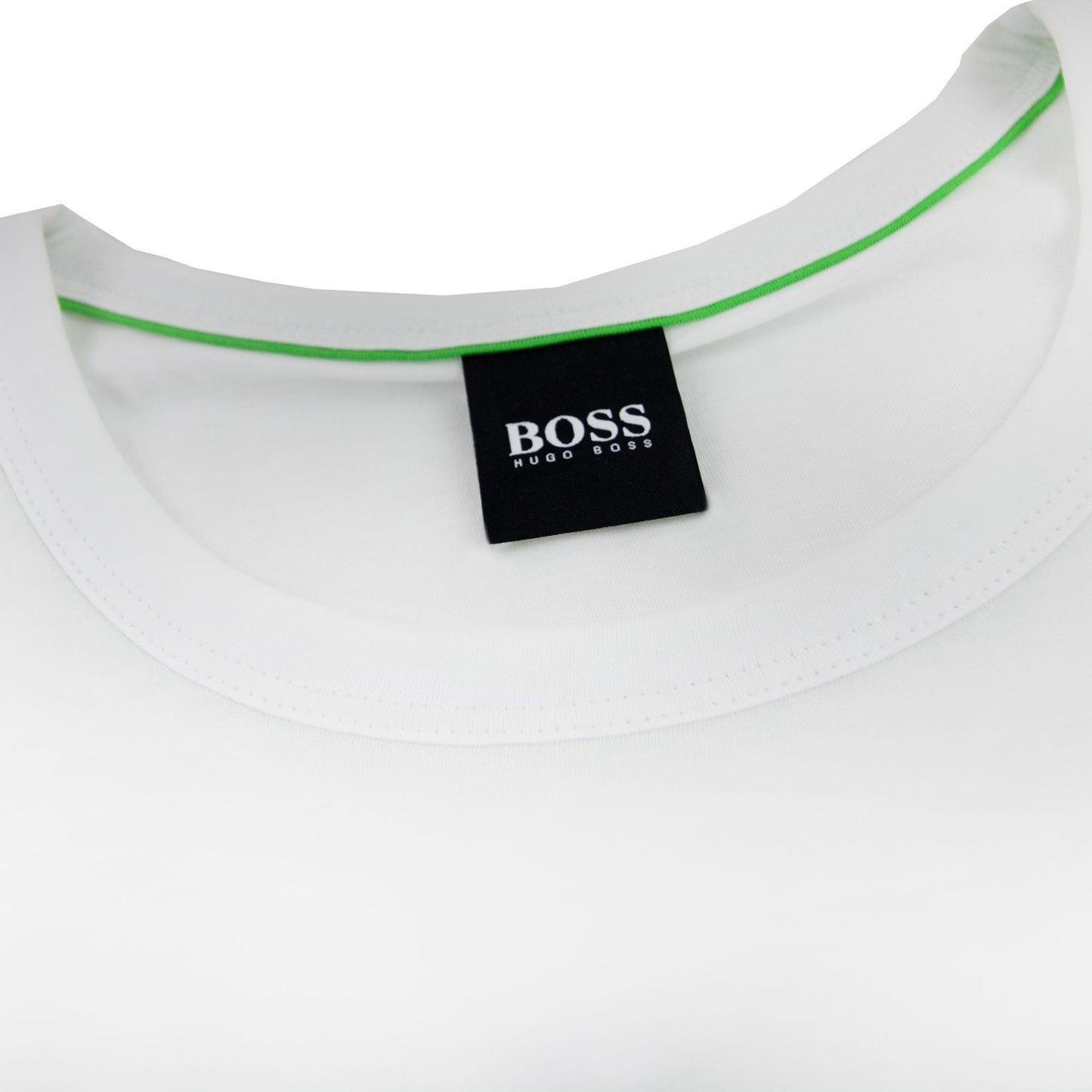 Hugo Boss Regular-fit T-shirt With Contrast Logo White 107