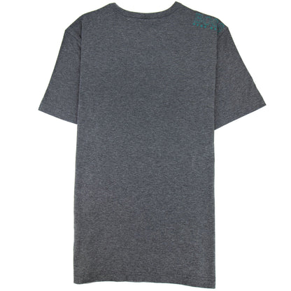 Hugo Boss Regular-fit T-shirt With Contrast Logo Grey 035