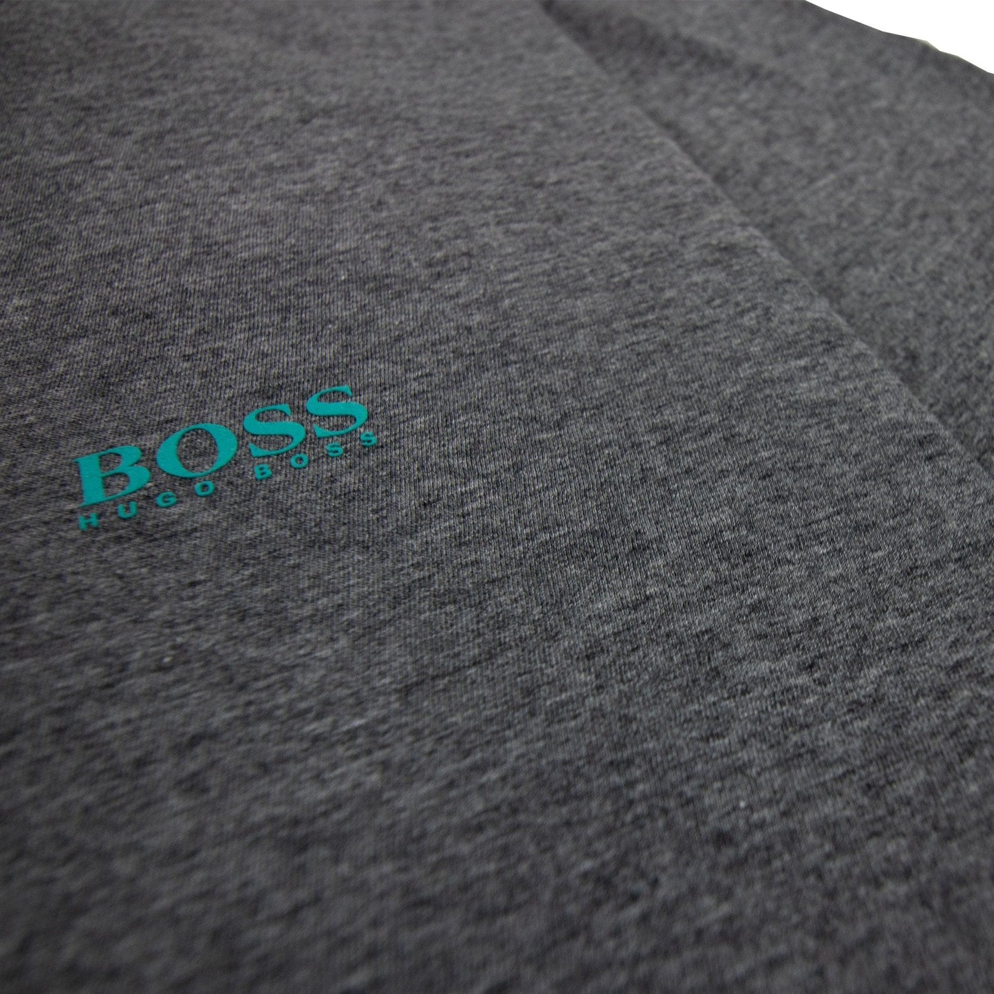 Hugo Boss Regular-fit T-shirt With Contrast Logo Grey 035
