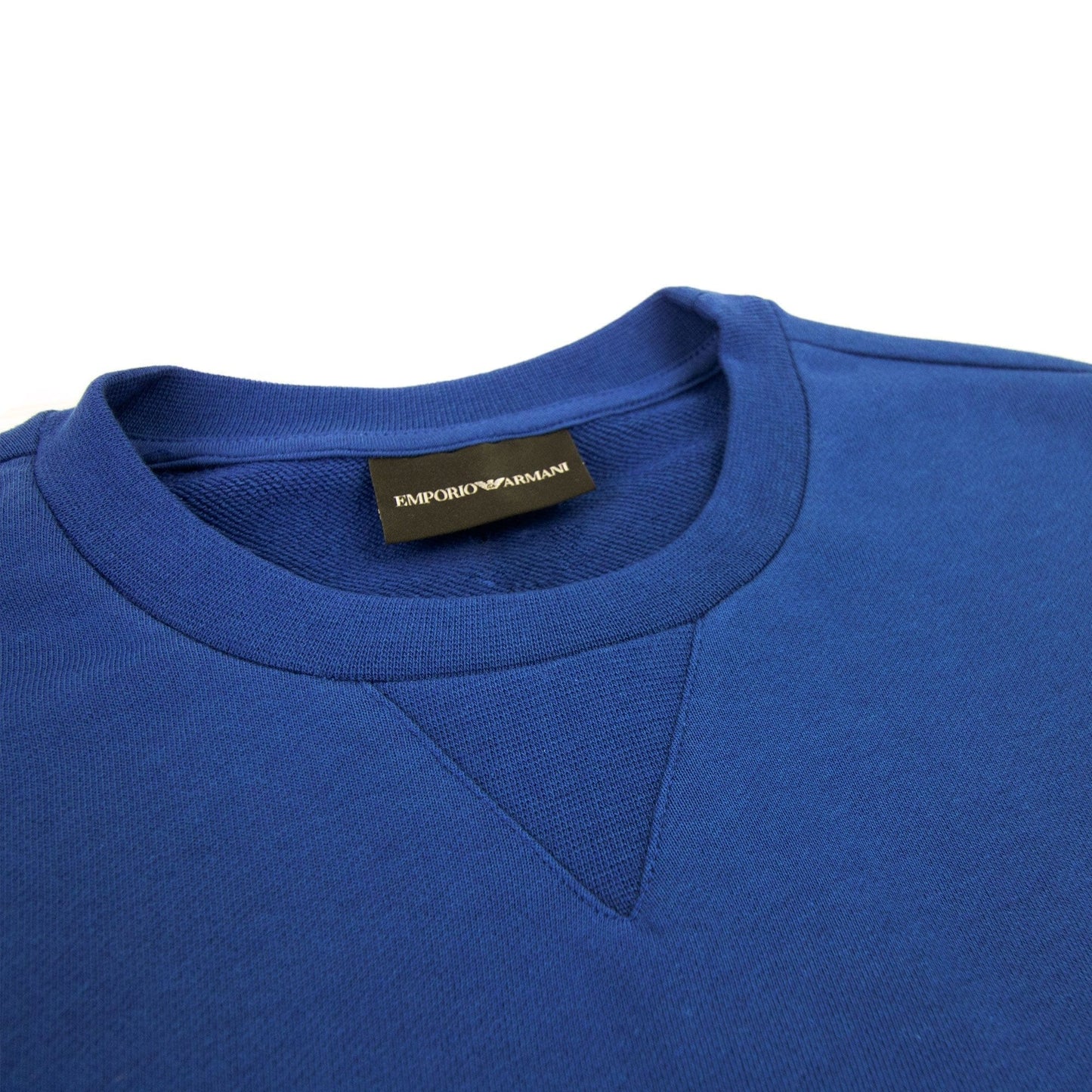 Emporio Armani Dashed Eagle Print Sweatshirt Blue 921
