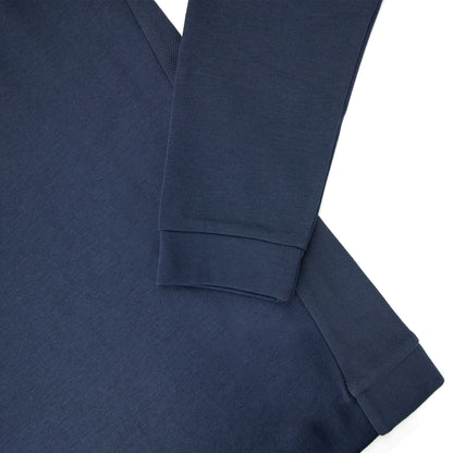Hugo Boss Curved Logo Crewneck Sweat Navy 410