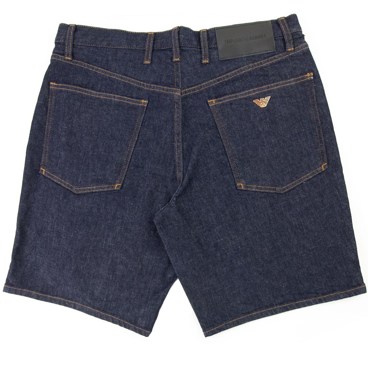 Emporio Armani Rinse Denim Bermuda Shorts Denim Blue 0941