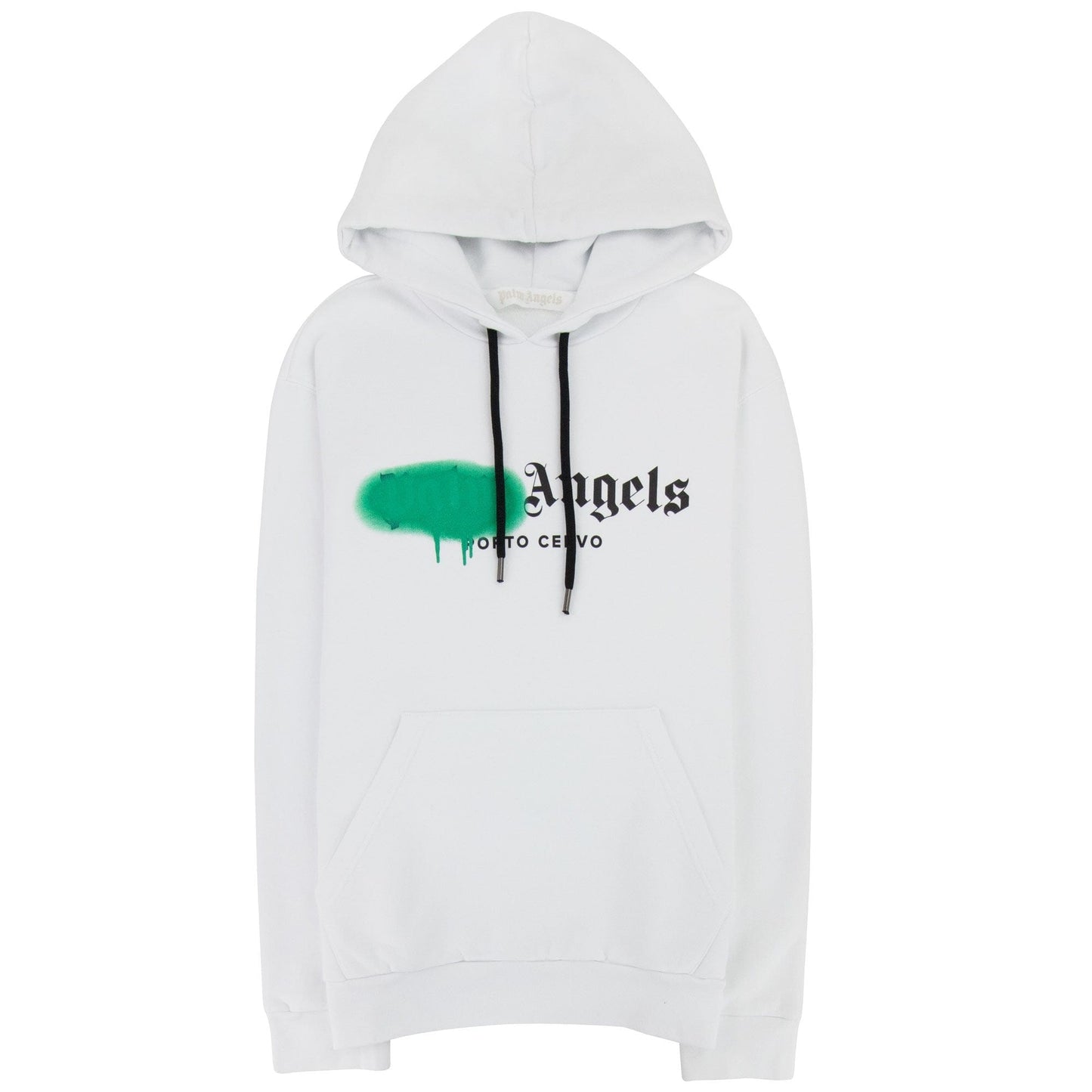 Palm Angels Port Cervo Spray Hoody White