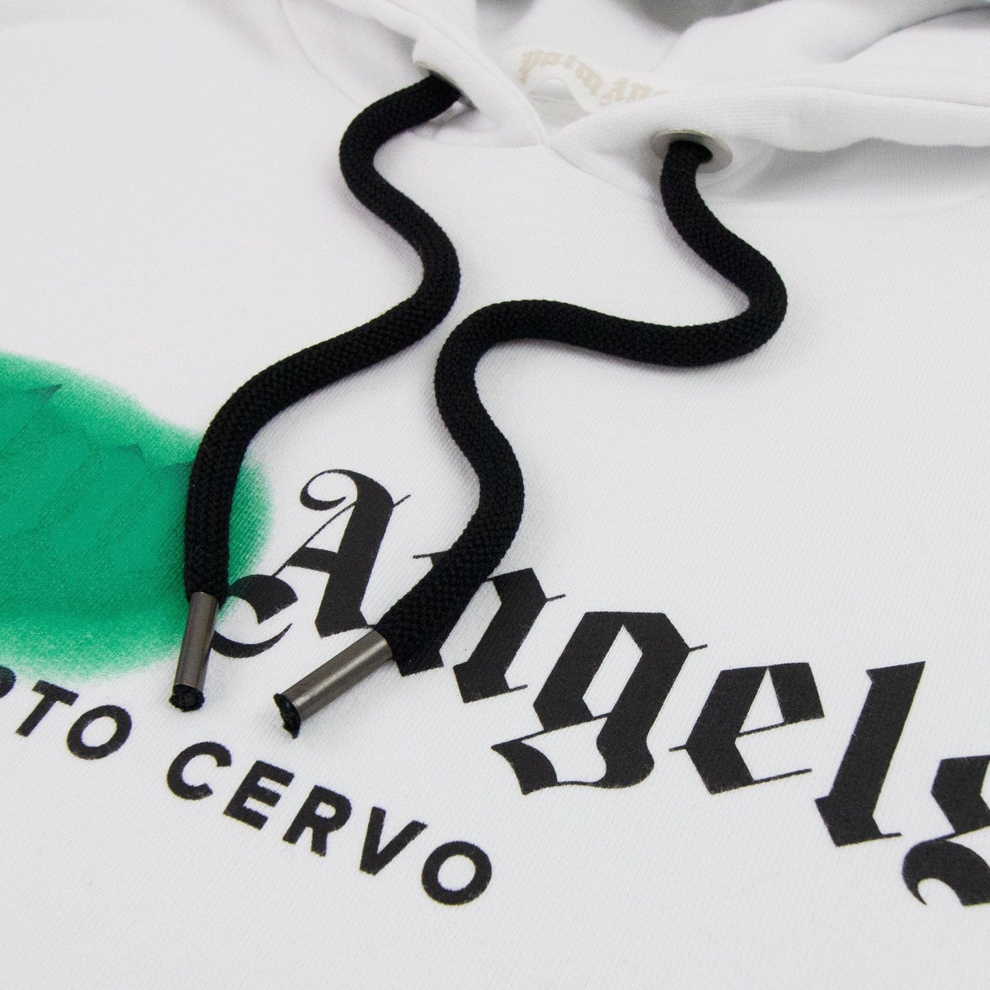 Palm Angels Port Cervo Spray Hoody White