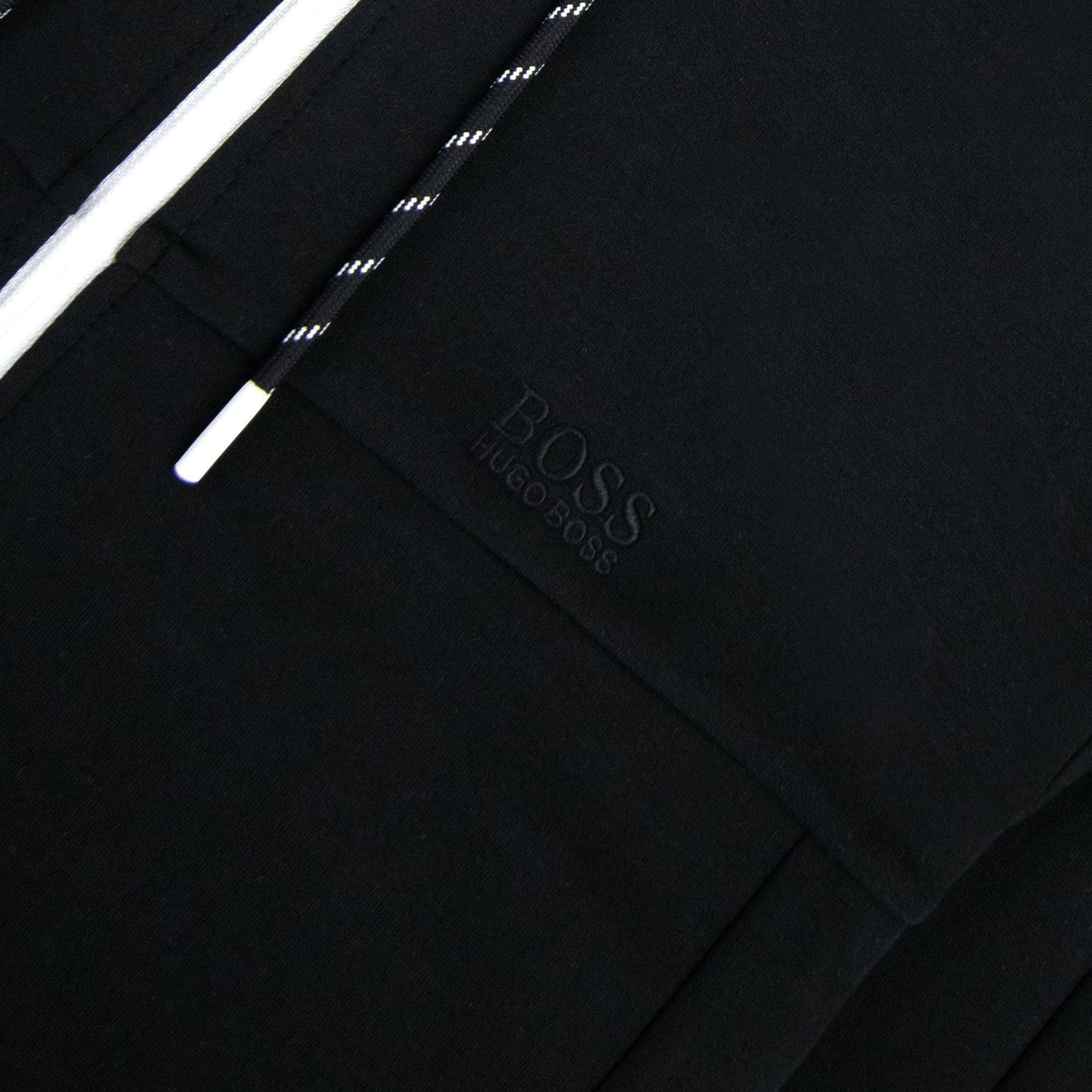 Hugo Boss Saggy 1 Zip Up Sweatshirt Black 001