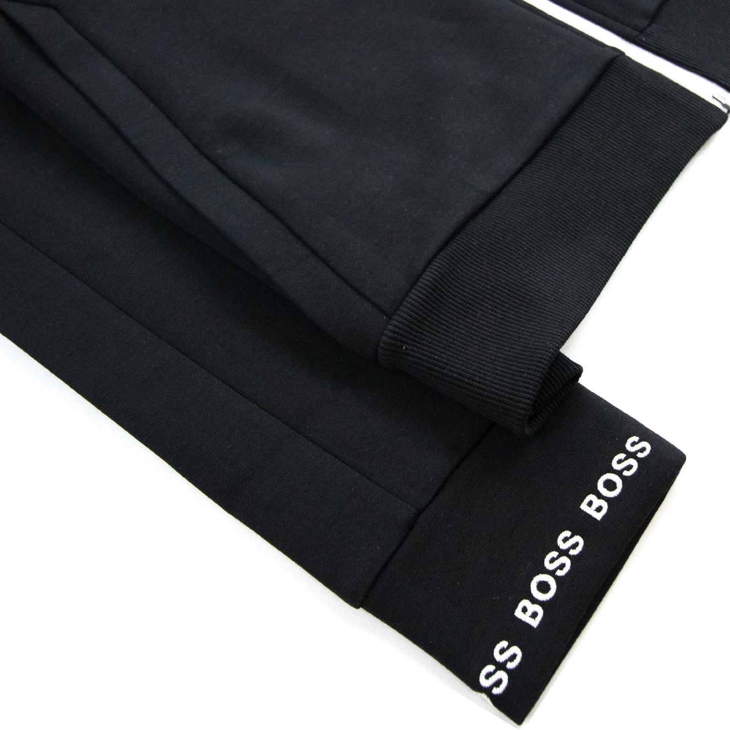 Hugo Boss Saggy 1 Zip Up Sweatshirt Black 001