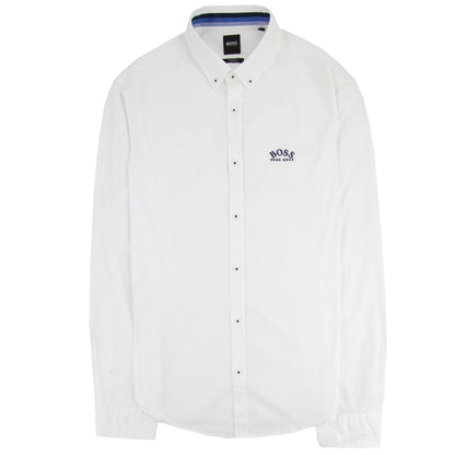 Hugo Boss Biado R Reguler Fit Shirt White 100