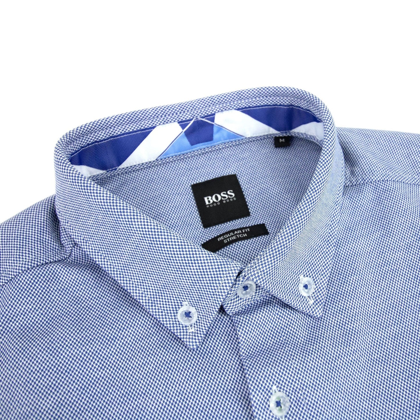Hugo Boss Biadia R Curved Logo S/s Shirt Blue 438