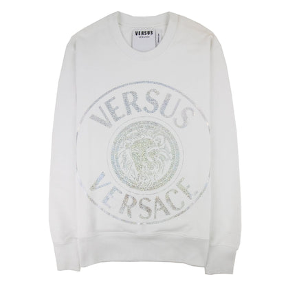 Versace Foil Sweatshirt White