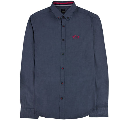 Hugo Boss Biado R Regular Fit Shirt Dark Blue