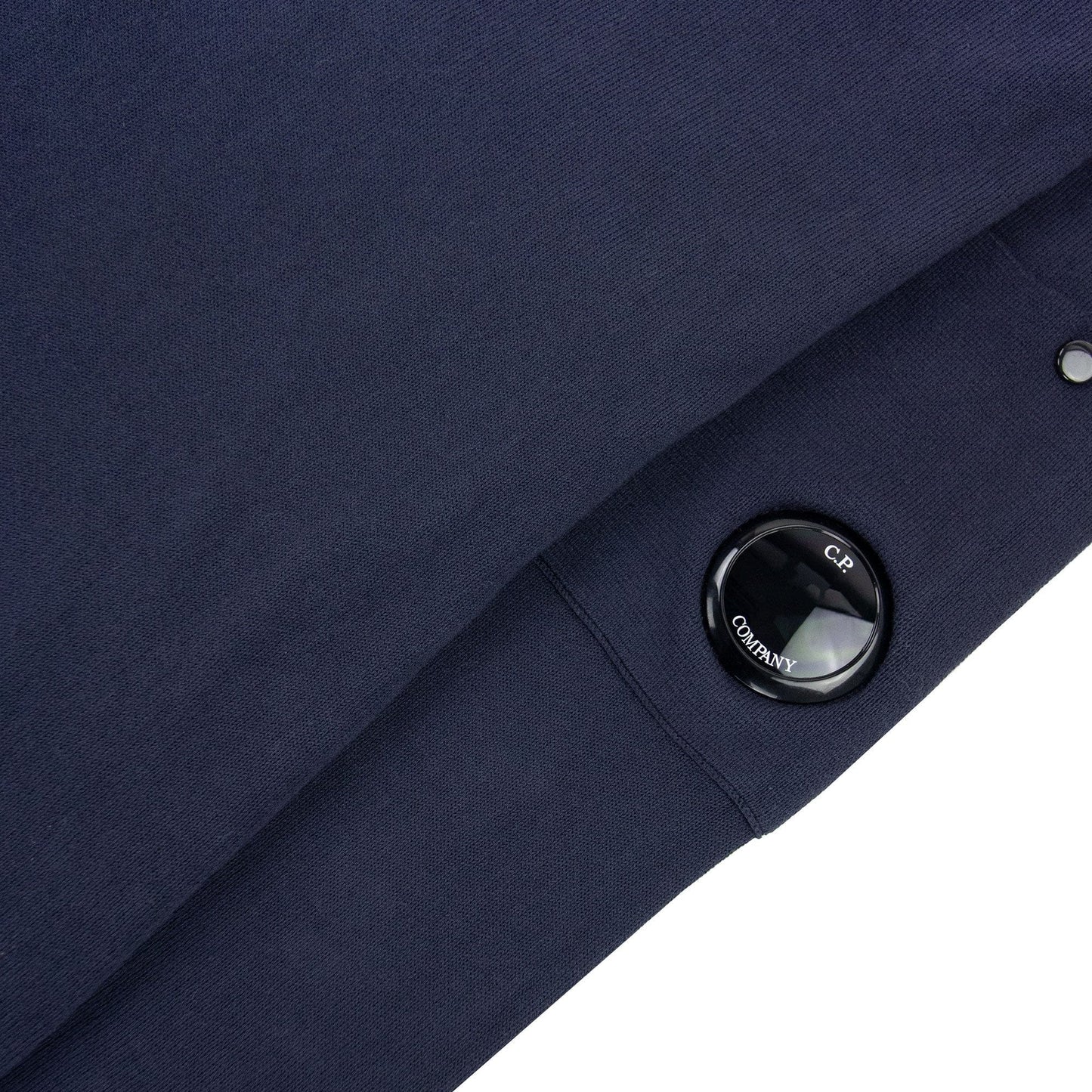 Cp Company Sea Island Medium Lens Sweater Navy 888