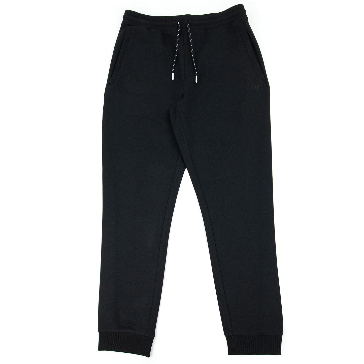 Hugo Boss Hadiko 1 Embroidered Logo Pants Black 001