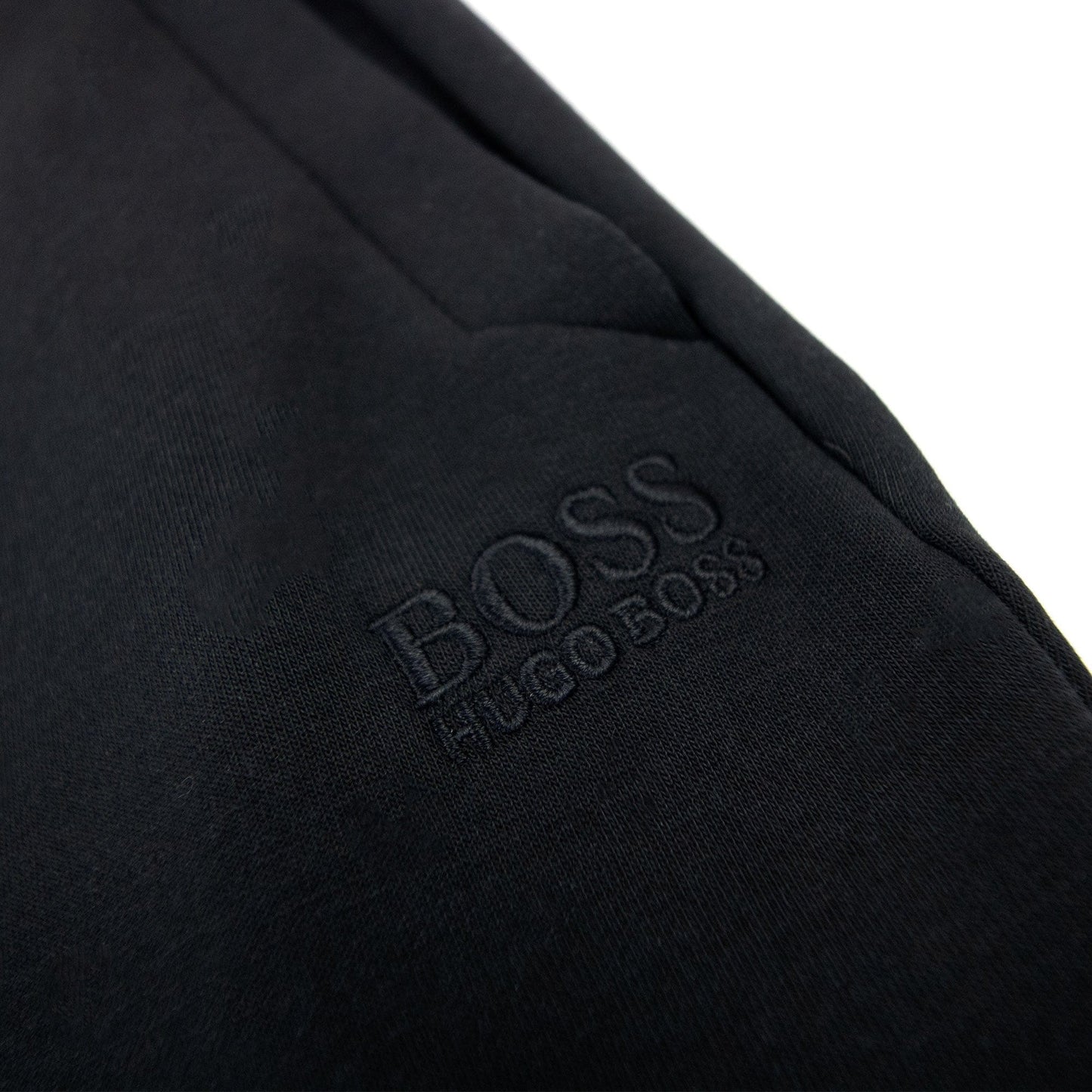 Hugo Boss Hadiko 1 Embroidered Logo Pants Black 001