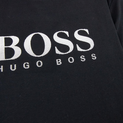Hugo Boss Ls Top Boss Sign Chest Black