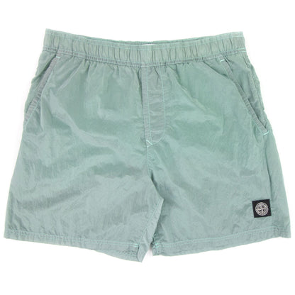 Stone Island B0943 Nylon Metal Swim Shorts Mint Green V0044