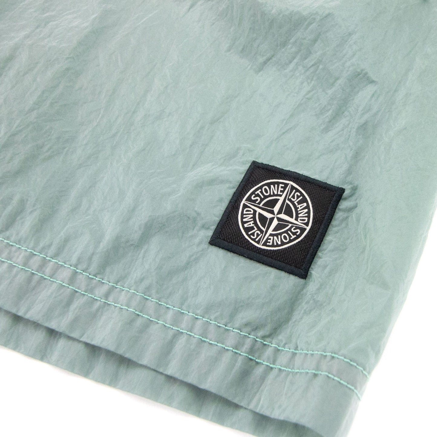 Stone Island B0943 Nylon Metal Swim Shorts Mint Green V0044