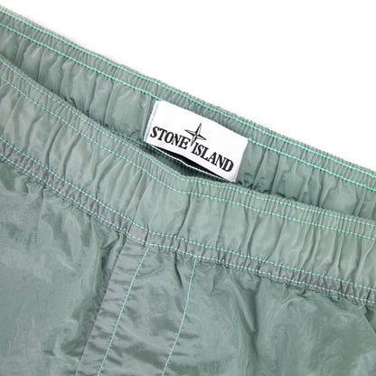 Stone Island B0943 Nylon Metal Swim Shorts Mint Green V0044